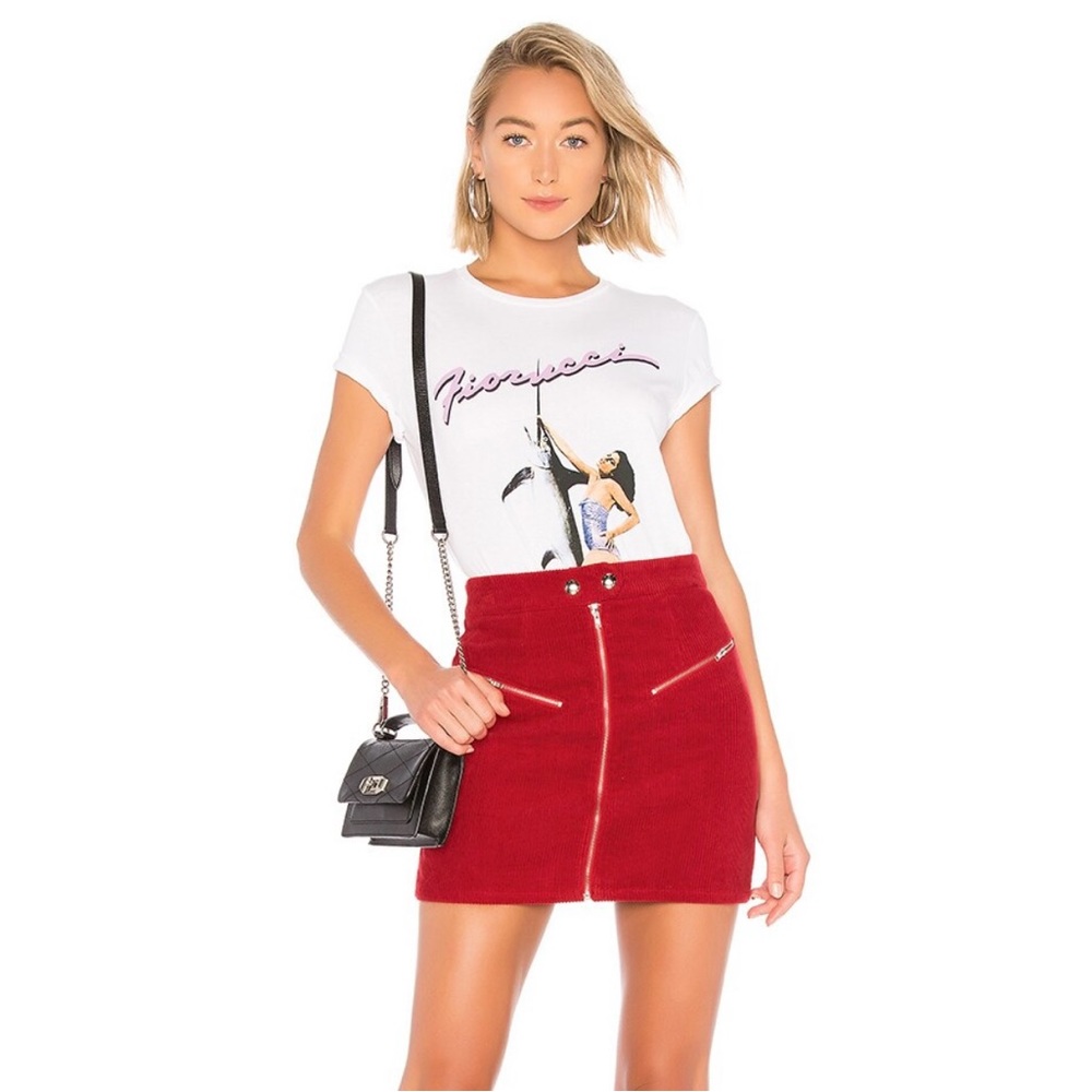 By the Way - Malika Corduroy Mini Skirt Size S